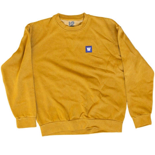 Peanut Butter sweat shirt with small logo on the front left chest